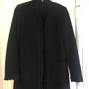 DKNY wool blend coat